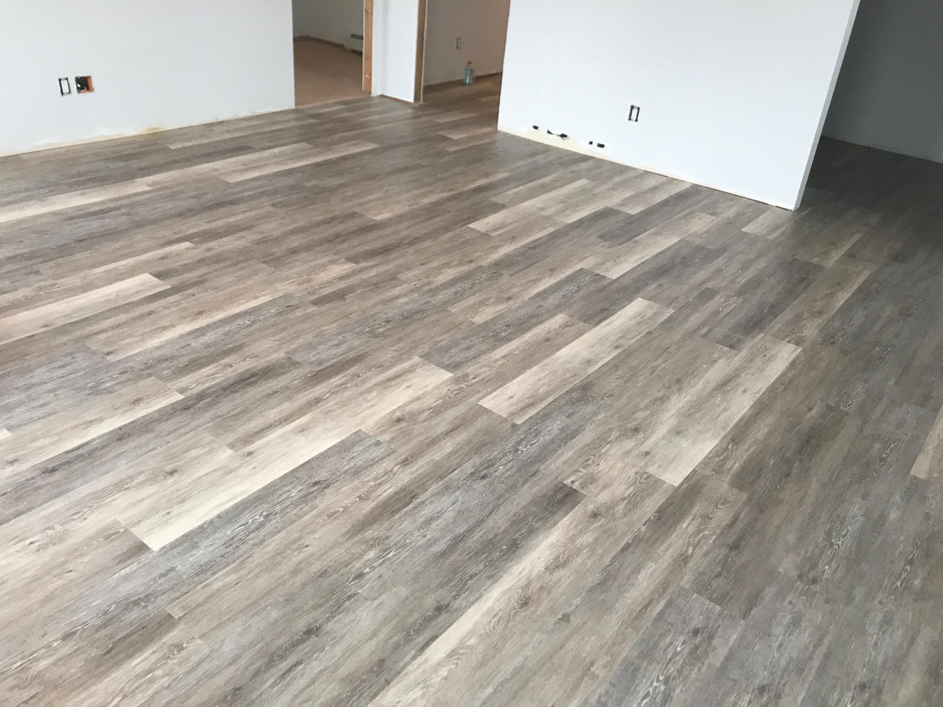 Elegant room featuring premium vinyl plank flooring