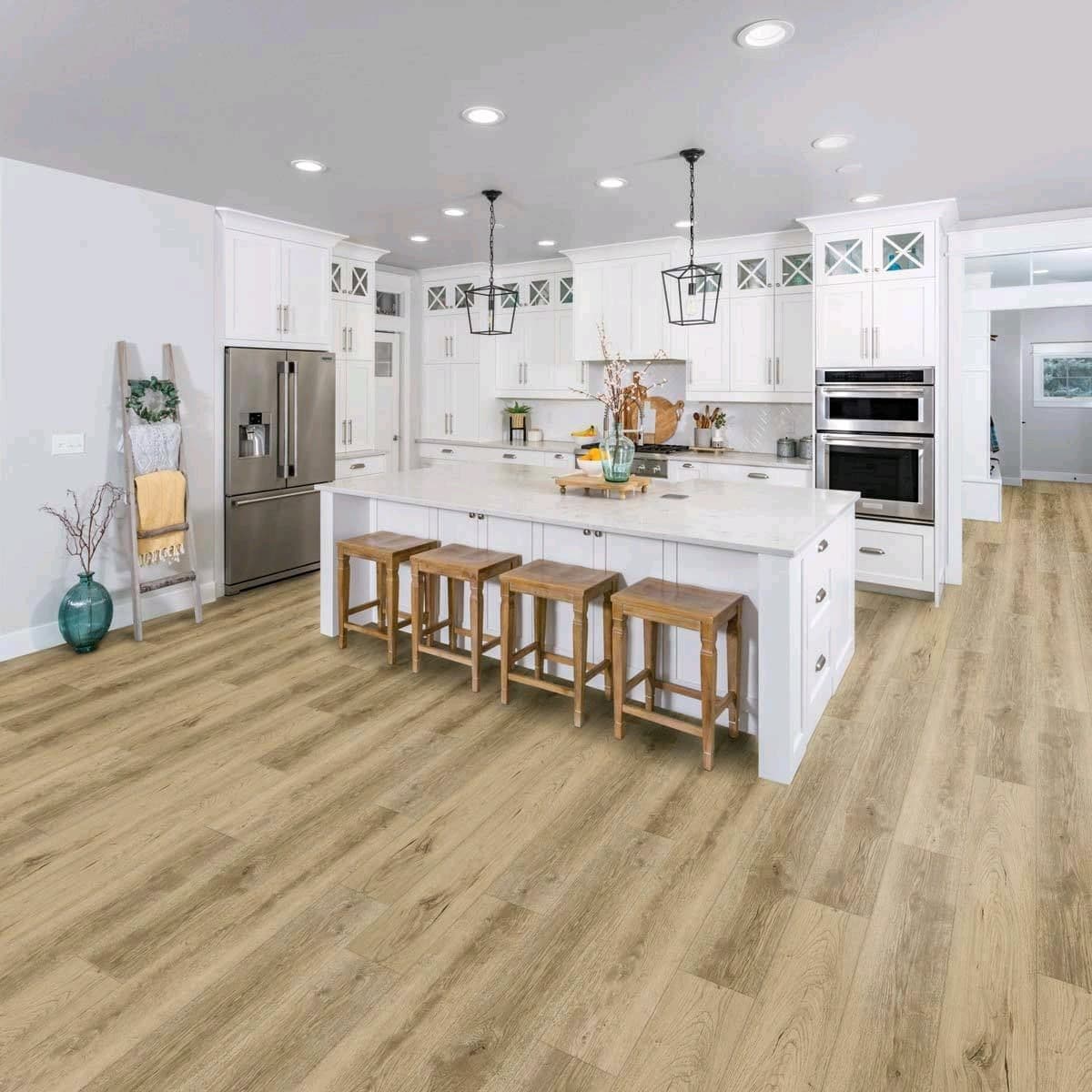 Modern flooring solution in residential space